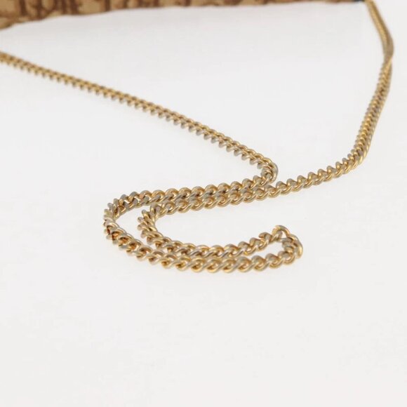 Christian Dior Trotter Canvas Chain Shoulder Bag Brown - Picture 9 of 16